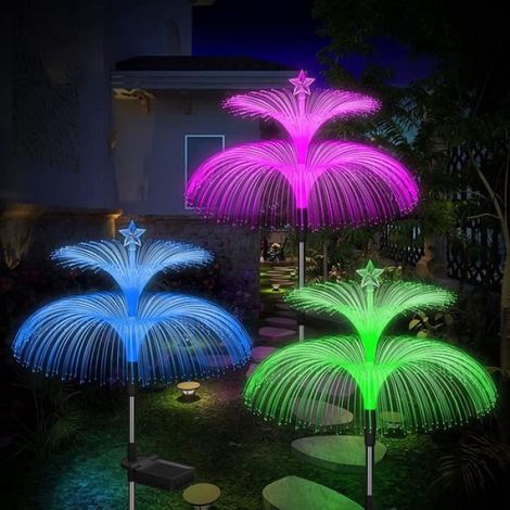 Guirlande lumineuse - - Étoile méduse - Étanche - 3pcs - Éclairage extérieur LED (1/4)
