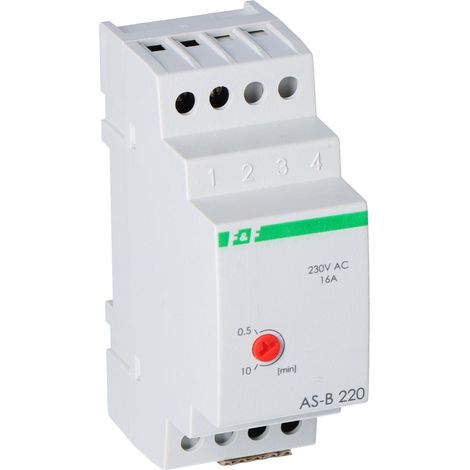 Temporizador para escaleras 16A 0,5-10min 230V CA AS-B220 (1/3)