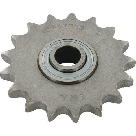 Pignon tendeur de chaîne KSR16LO10101708 ID 16,2mm AD 93,1mm Largeur18,3mm INA (1/3)