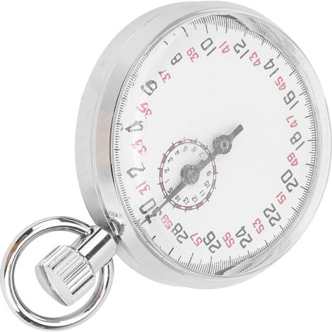 Chronomètre mécanique rond pour le sport, chronomètre de course, matériel pédagogique de physique (1/5)