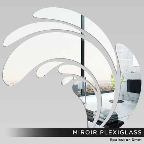 Miroir Plexiglass - Design - 56x60 cm (1/2)