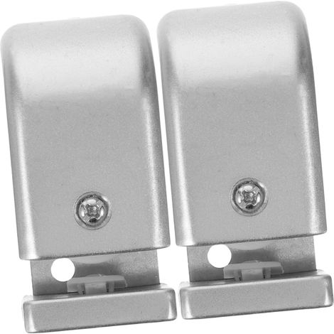 2 pièces guide de sol pour porte coulissante (1/5)