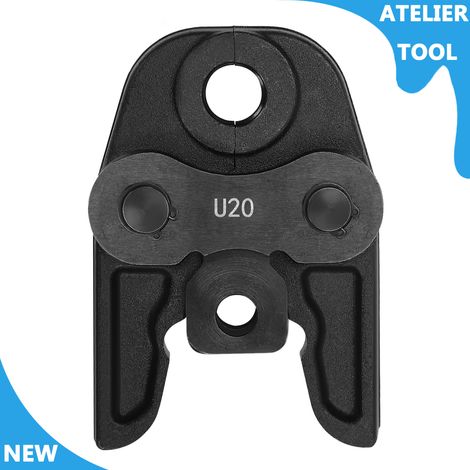 ATELIER 20mm/0.79in U20 tuyau sertissage pince moule Cr40 acier pour la connexion de tuyau (1/5)