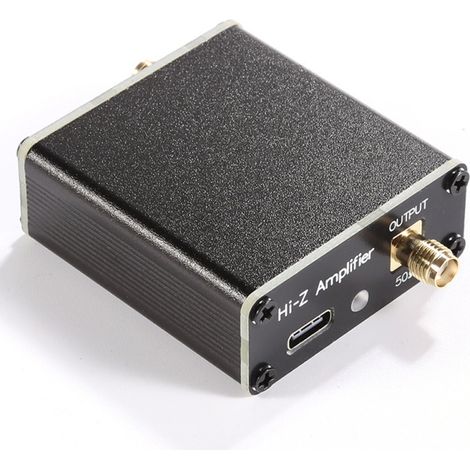 Amplificateur haute impédance pour antenne donut de talkie-walkie SDR dispositif de conversion d'impédance pour réception d'antenne passive (1/5)