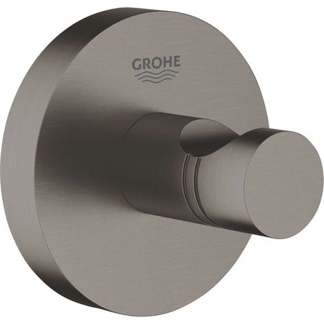 Grohe Essentials - Bademantelhaken, Hard Graphite gebürstet 40364AL1