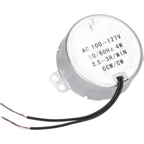 Moteur synchrone TYC 2.5‑3 tours/min 50/60Hz 4W 110‑127V pour applications de précision (1/5)