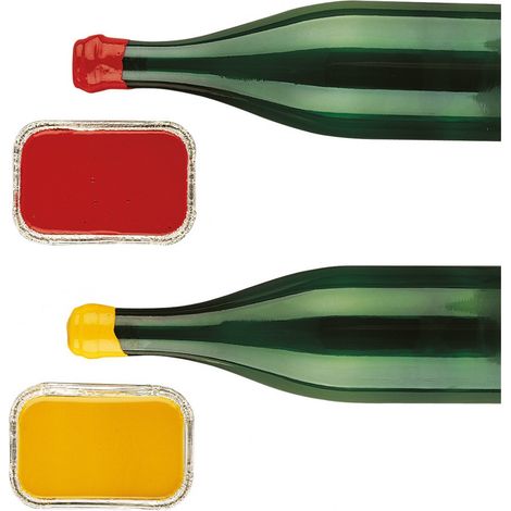 Siegelwachs in Schale 250 g Rot - Duhalle