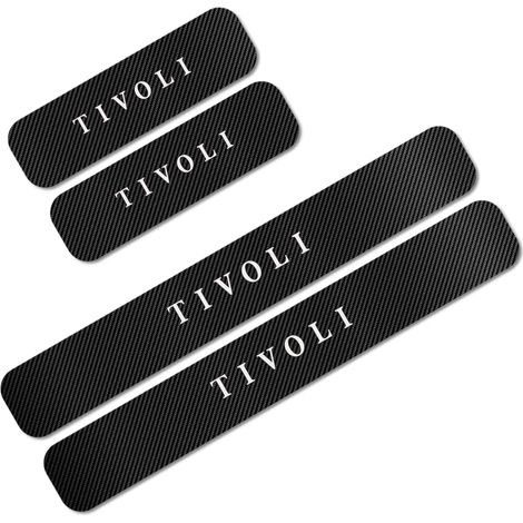 (Pour Tivoli) Autocollants et stickers de seuil de porte pour SsangYong Actyon Korando Kyron Musso Rexton Tivoli - Accessoires décoratifs automobiles (1/3)