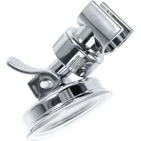 Support de douche à angle réglable OSALADI avec ventouse pour douchette de salle de bain sur surface plane et lisse (1/5)