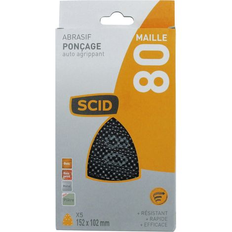 Patín de hierro con auto-adhesivo 152 x 102 mm 80 5