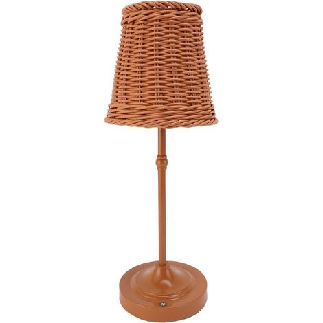 Asixxsix Lampe de Table, en Rotin à intensité Variable sans Fil (1/5)