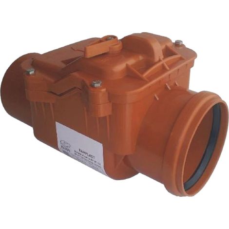 Valvola antiriflusso Ø50 mm in abs con piattello inox ad innesto per sistema di scarico bamplast bampi bvalv050