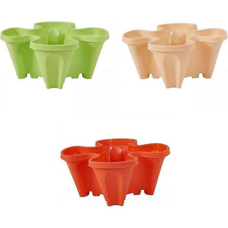 Filiyano-Jardinière verticale pour fraisiers, pot de plantation pour intérieur et extérieur (1/5)
