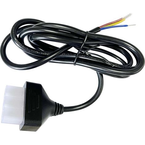 Câble d'alimentation noir V-TAC de 1,5 m pour connecter des plafonniers LED