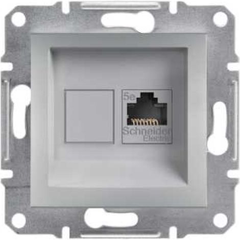 Connettore per computer Asfora cat.5e UTP senza cornice in alluminio EPH4300161
