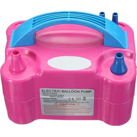 Gonfleur Ballon Pompe Électrique 600W Double trou Haute tension AC portable PRISE EU 220V (1/4)