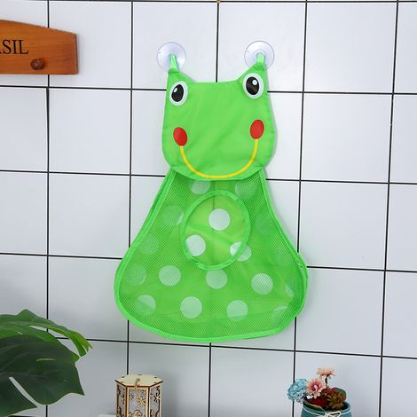 Sac de rangement étanche en nylon pour salle de bain, rangement pour jouets et accessoires (1/3)