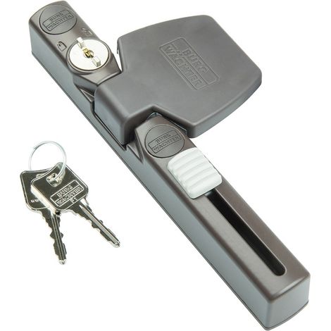 Verrou pour fenêtre Burg Wächter Winsafe WS 33 BR SB 38551 gris, marron (1/5)