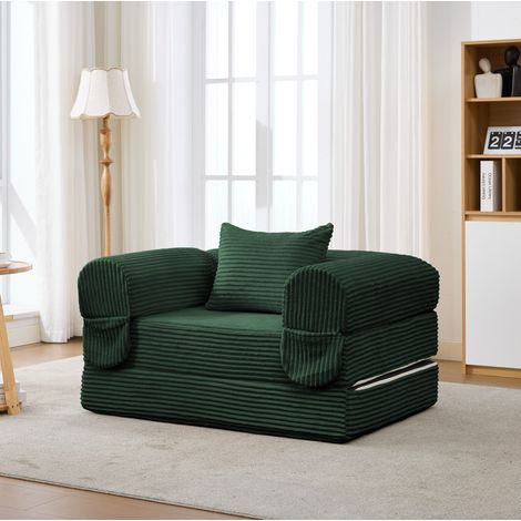 Set divano modulare 1+2 posti velluto a coste OKMYHOME (1/5)