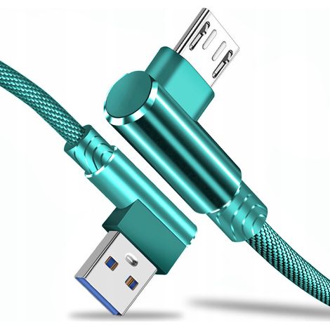 Cable micro USB de carga rápida en ángulo de 90° Koanni kb18MINT
