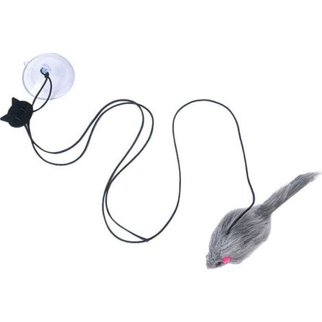 Jouets pour chat Self-hey Porte suspendue Corde à gratter rétractable pour chat Petite souris Bâton pour chat drôle Fournitures pour chat pour chat Bâton pour chat drôle Baguette pour chat (1/4)