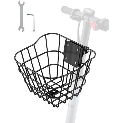 Panier Avant de Vélo et Trottinette Électrique Métallique avec (1/5)