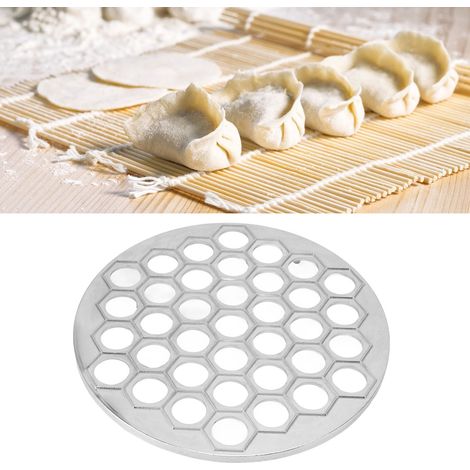 Ravioliform mit 37 Mulden, Ravioliformer, Wonton, Silber (1/5)