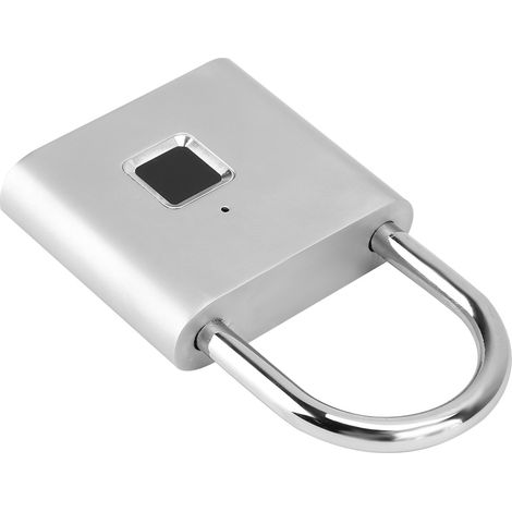 Cadenas de porte étanche en métal, sans clé, avec empreinte digitale et chargement USB