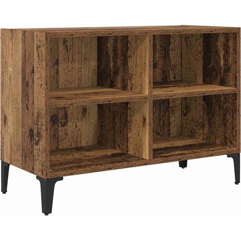 Maison Exclusive - TV-Schrankset Wandmontiert Braun Holzwerkstoff