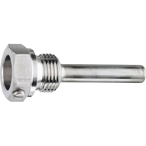Riegler Schutzrohr zum Einschrauben G 1/2, L1 = 160 mm, CrNi-Stahl 1.4571 (1/2)
