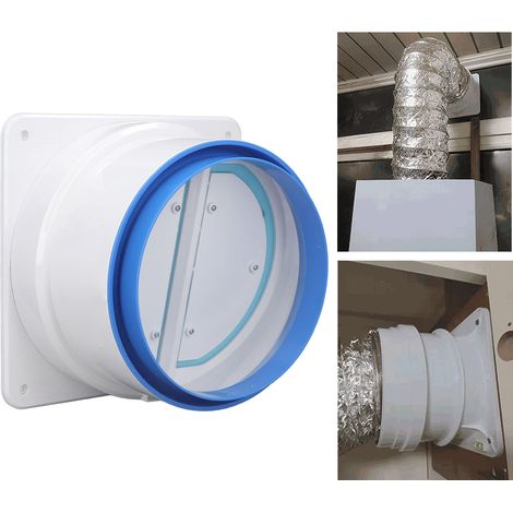 Clapet anti-retour des gaz de combustion, dispositif anti-refoulement pour salle de bain, clapet anti-retour pour hotte de cuisine en ABS (1/5)