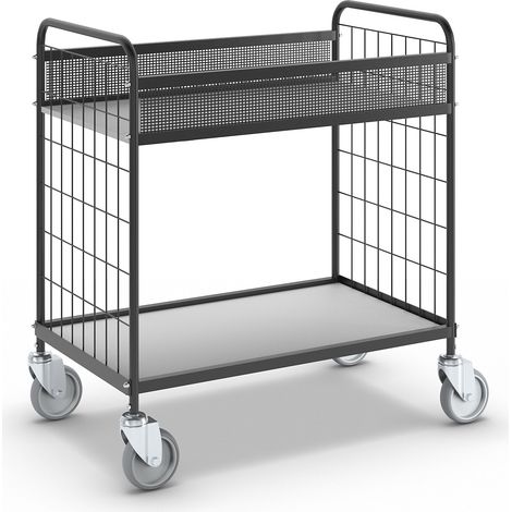 FRANKEL kaiserkraft, Chariot de bureau, 2 tablettes, L x l x h (1/5)