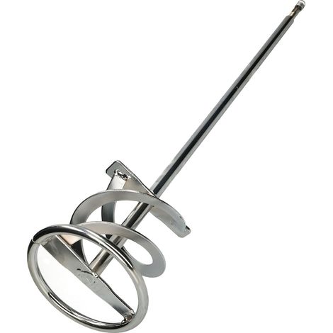 KOTARBAU Mélangeur de mortier spirale SDS Plus - 120 mm - Pour ciment, plâtre, peinture (1/5)