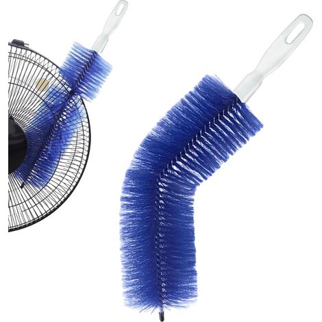 Nettoyeur de ventilateurs 2 pièces, portable et flexible, en microfibre pour éliminer la poussière Outil de nettoyage des recoins pour rideaux, cadres de portes, stores et autres interstices, pour la