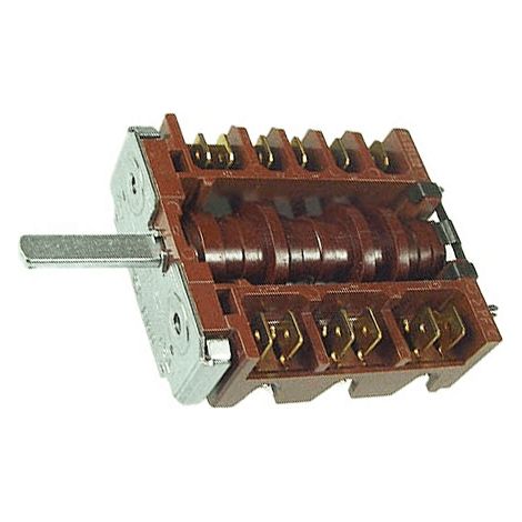 Commutateur (163100004, 4623866500) Four, cuisinière AMICA, ARDEM, ARTHUR MARTIN ELECTROLUX, BEKO, BLUESKY, DOMEOS, FAR, FUNIX, PROLINE, SCHOLTES (1/4)