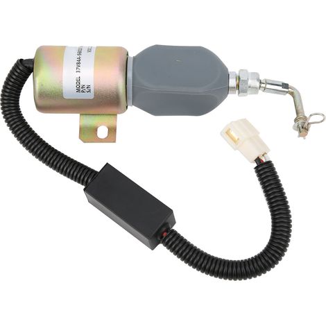 37V84A-56010 12V DC Kraftstoffabsperr-Magnetventil für Motorabschaltung und Flammenlöschung Zubehör