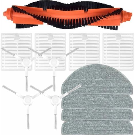 Xiaomi Kit De Brosses Et Filtres Pour Aspirateur Robot S20 E10 E12 - 13 Pièces - Accessoires - Filtre Hepa (1/5)