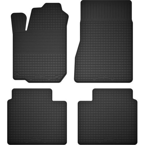 Alfombrillas de goma para coche, juego de 4, universales para Toyota Avensis III T27 familiar, liftback, sedán (2009-2018) (1/5)