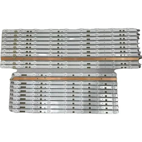 Juego de tiras de luces LED, longitud 1260 mm, tipo de artículo: barras de luces, material: cobre, certificación: CE, compatibilidad: R+L=16LED (3V) (1/5)