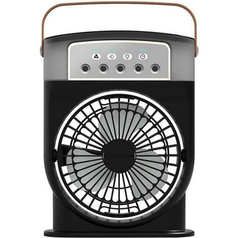 Polarlux Enfriador de Aire Portátil con Hielo, 3 Velocidades y Silencioso, Ajustable por USB – Ideal para Oficina y Hogar (1/5)