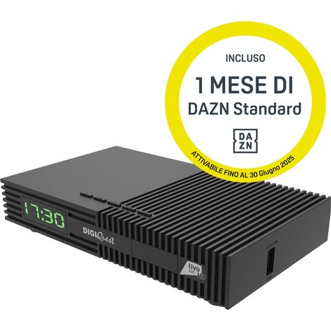 Digiquest DAZNTI9 TV Set-Top-Box Satellit Full HD Schwarz (1/3)