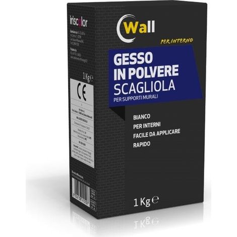 WALL GESSO POLVERE SCAGLIOLA 1 KG (1/2)