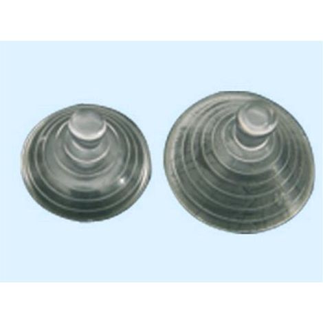 Ventose per ripiani Cristalli- Art. 216-0100 - mm. 20 Conf. 100 Pz