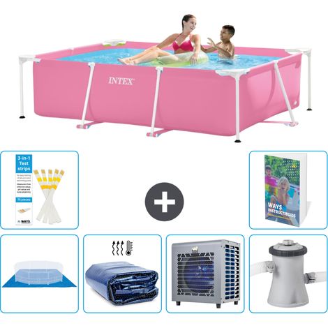 Intex Piscine Tubulaire Rectangulaire - 220x150x60 cm - 7-pièces S124 (1/5)