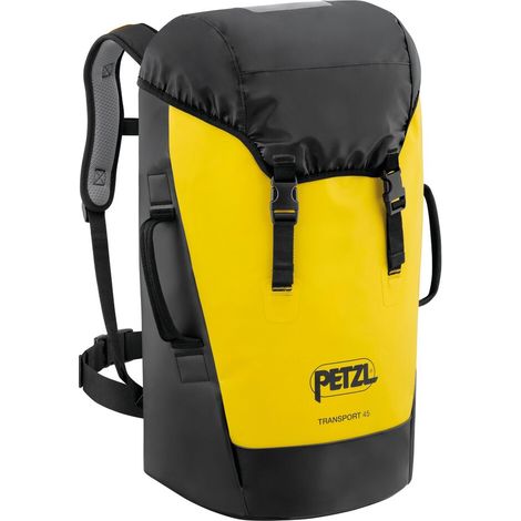 Sac de portage robuste Transport 45 - Capacité 45 L - Jaune/Noire - PETZL - S042BA00 (1/5)