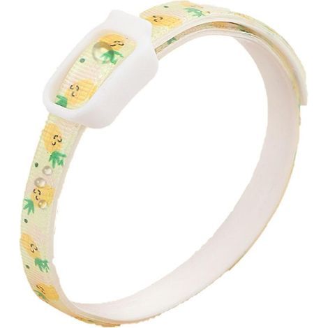 Collar repelente de insectos para mascotas con estampado de piña