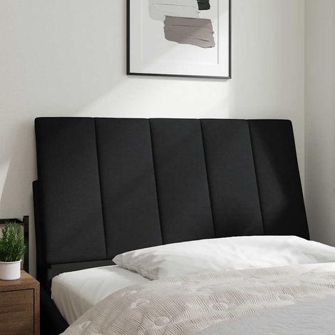 Maison Exclusive - Cuscino Testiera Hanko Nero 100 cm in Tessuto (1/5)