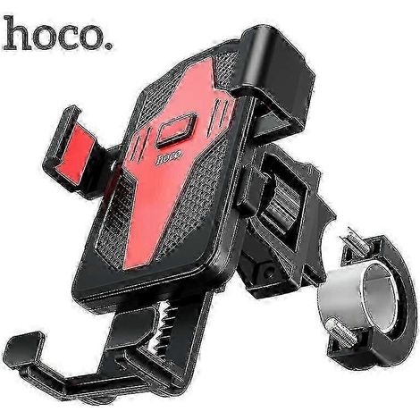 Support Moto Universal Smartphone Support GPS Navigation Étui Téléphone pour Guidon Vélo Moto, Fixation Robust (1/4)