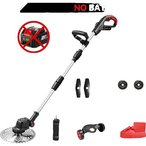 Tondeuse à gazon, moteur sans balais, fonctionnement sans fil, Pas de batterie (1/2)