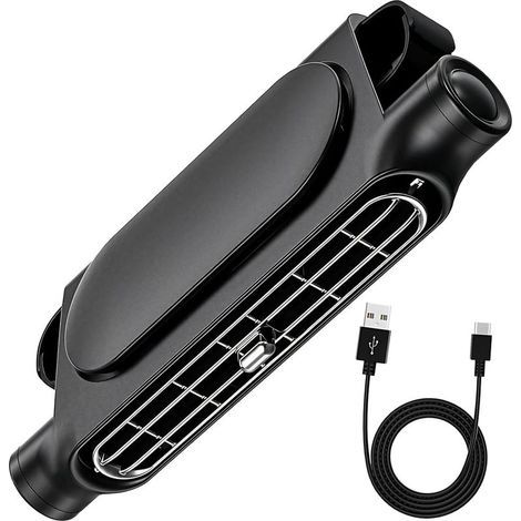Ventilateur de voiture, alimenté par USB, double turbo (1/5)